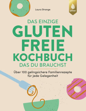 Auf der Suche nach köstlichen und unkomplizierten glutenfreien Rezepten? Dann ist dieses große Familien-Rezeptbuch von Zöliakie-Patientin Laura Strange perfekt für dich! Finde darin über 100 Gerichte von Frühstuck über festliche oder schnelle Hauptgerichte bis hin zu köstlichen Torten und Desserts. Dazu gibt es nützliche Tipps für einen glutenfreien Haushalt sowie Ideen für Ernährungspläne und glutenfreie Mehlmischungen. Ob cremige Zitronen-Ravioli, Bruschetta mit Burrata oder saftige Schoko-Lava-Küchlein und knuspriges Sauerteigbrot: Mit den zahlreichen nussfreien, milchfreien, vegetarischen und veganen Alternativen ist für jeden was dabei - garantiert ohne Gluten, alltagstauglich und lecker.