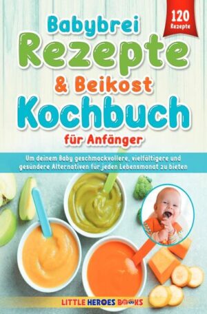 Du möchtest deinem Baby gesunden und selbst gemachten Babybrei servieren? Dann ist dieses Buch die optimale Hilfe, um nun den Babybrei einfach selbst herzustellen. Zudem wirst du in diesem Buch erfahren, welches Gemüse und welches Obst empfehlenswert für dein Baby ist und auch, welche Nährstoffe ab welchem Lebensmonat auf dem Speiseplan des neuen Familienmitglieds stehen sollten. Auch wirst du erfahren, welche Vitamine dein Baby zum Wachsen benötigt und welche Auswirkungen sie auf dessen Gesundheit und Wohl haben. Die Vorteile von selbst zubereitetem Babybrei auf einen Blick: -Bietet deinem Baby alle benötigten Nährstoffe -Du kennst jegliche Inhaltsstoffe des Breis -Mit Hilfe von 155 Rezepten erhält dein Baby die maximale Abwechslung -Auf Dauer wirst du bares Geld sparen -Frisch zubereitet, schmeckt Babybrei wesentlich besser als Fertigprodukte Du siehst also: Unser Rezeptbuch ist so konzipiert, dass du für jeden Lebensmonat deines Babys die passenden Rezepte findest. Egal ob Frühstück, Mittagessen oder Abendessen, hier ist für jeden Feinschmecker etwas dabei!