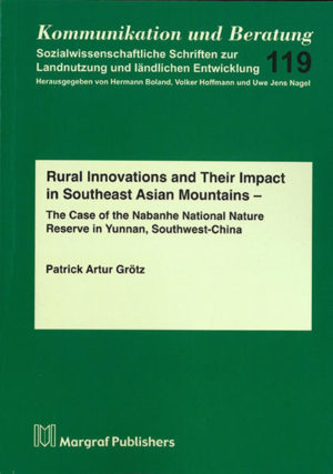 Honighäuschen (Bonn) - The Peoples Republic of China has experienced tremendous changes in various aspects since its foundation in 1949. The social organization, economic and land policies, as well as size and structure of the countrys population have all been in transition. Such drastic changes have profound impacts on people including ethnic minorities and their environment. The same holds true for the Nabanhe National Nature Reserve (NNNR), situated in the Dai Autonomous Prefecture of Xishuangbanna, close to the borders of Laos and Myanmar, and hence a part of the so-called Greater Mekong Sub-region (GMS). The prefecture has experienced tremendous changes in the recent decades. Agricultural production systems, land tenure arrangements, social settings, peoples livelihoods, and the cultural heritage experienced and still experience radical transformations. In this context, the environmental balance in the biodiversity hotspot region is facing a tremendous challenge. Responsible therefore are mainly the transition from the collective to private production system (Household Responsibility System) starting in the mid-1980s coupled with the introduction of agricultural and technical innovations such as rubber and hybrid varieties as well as the governmental incentives for agricultural mechanization and the usage of agro-chemicals. The considerable difference if compared to the situation in other developing regions on the globe is the breathtaking speed in which this transition occurs. This book shows the major findings of an in-depth analysis of the adoption processes of a set of more recent innovations that have been selected as case studies: Rubber, hybrid paddy rice, mechanization, and tea-intercropping systems in the NNNR. The work focuses on adoption processes of model innovations and their impact on people and environment. It presents the main driving and inhibiting forces for or against the inno-vation adoption. These adoption factors are further presented in detail and analyzed for each selected innovation in order to define the important preconditions for potential future innovations in the region that are more environmentally sound.