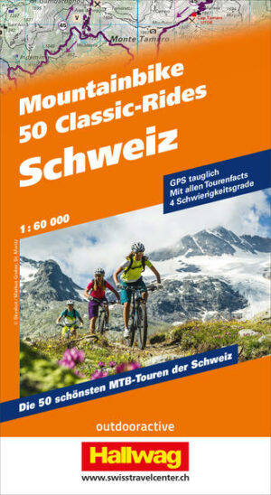 50 Mountainbike Classic-Rides Schweiz Dieser Führer liefert tolle Routenvorschläge un verschafft einen raschen Überblick über die geplante Tour. Orientieren Sie sich über Höhenprofile