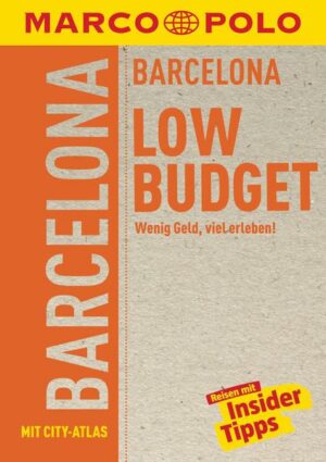Trotz Ebbe im Sparschwein richtig viel erleben! Mit dem MARCO POLO Low Budget Reiseführer Barcelona sind Sie einfach clever unterwegs und bekommen den günstigsten Großstadttrip Ihres Lebens! Hausgemachte katalanische Tapas für wenig Geld