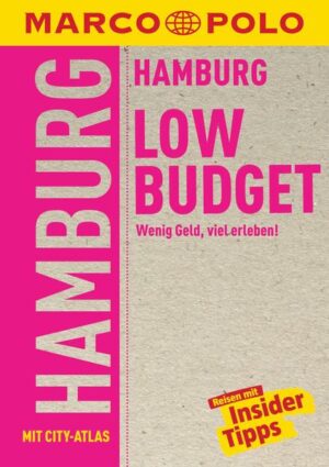 Trotz Ebbe im Sparschwein richtig viel erleben! Mit dem MARCO POLO Low Budget Reiseführer Hamburg sind Sie einfach clever unterwegs und bekommen den günstigsten Großstadttrip Ihres Lebens! Spitzen-Mittagsmenü mit Promi-Faktor für 25 Euro im Henssler & Henssler