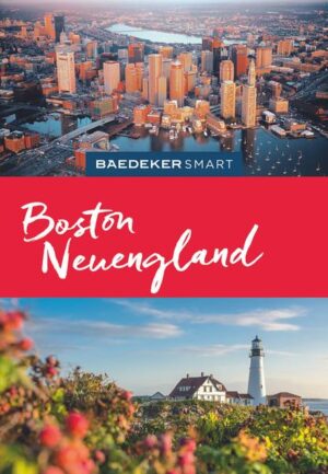 Der Baedeker SMART Boston Neuengland führt mit perfekten Tagesprogrammen durch die einzelnen Viertel der Ostküstenmetropole und ihre Umgebung und zeigt die beliebtesten Attraktionen