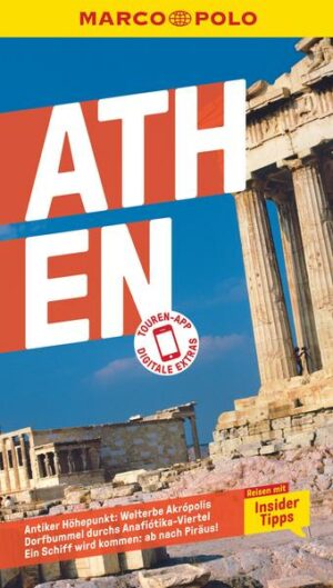 Städtereise mit Strandurlaub: Entdecke Athen mit dem MARCO POLO Reiseführer Im Straßencafé sitzen