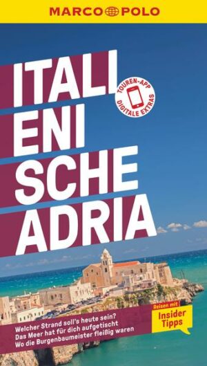 Genieße La Dolce Vita in vollen Zügen mit dem MARCO POLO Reiseführer Italienische Adria Am Strand in der Sonne aalen