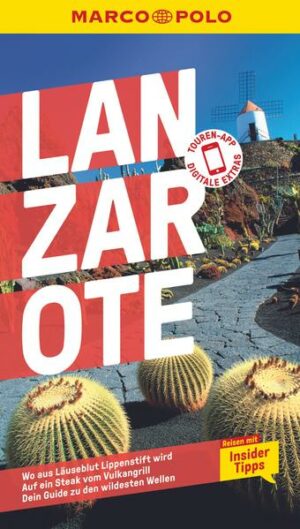 Aus dem Feuer geboren: Mit dem MARCO POLO Reiseführer Lanzarote entdecken Wolltest du schon immer mal auf dem Mond spazieren gehen? Bei einer Tour durch das Lavameer auf Lanzarote kommst du diesem Mond-Feeling nahe! Und auch sonst ist der Vulkan hier allgegenwärtig