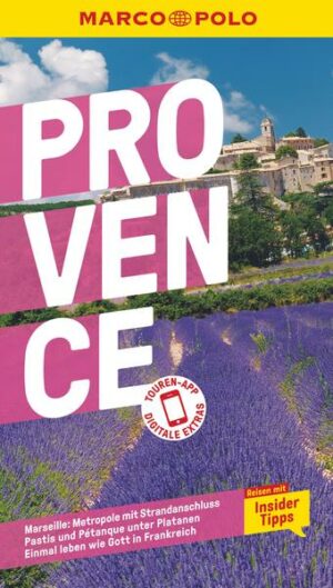 Frankreichs Vielfalt erleben mit dem MARCO POLO Reiseführer Provence Einmal leben wie Gott in Frankreich  nach einem Urlaub in der Provence kannst du diesen Punkt auf deiner Bucketlist abhaken. Trubelige Städte und stilles Hinterland