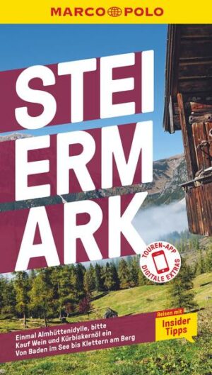 Von Baden im See bis Klettern am Berg: mit dem MARCO POLO Reiseführer die Steiermark erkunden Aktivurlaub in Traumkulisse gefällig? In der Steiermark laden Wälder