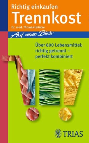 Trennen leicht gemacht Ich packe meinen Trennkost-Einkaufskorb und nehme mit... Bananen, die zur neutralen Gruppe gehören. Oder doch zu den Kohlenhydraten? Und wie war das gleich mit den Tomaten: Roh sind sie neutral, gekocht gehören sie zur Eiweißgruppe - oder andersherum? Mit dieser praktischen Trennkosttabelle hat das Rätselraten ein Ende. Hier finden Sie Hunderte von Lebensmitteln und direkt dazu die Trennkostgruppe. Zusätzlich gibt es die Trennkostprinzipien übersichtlich auf den Punkt gebracht und tolle Tipps zum Trennen in der Kantine, im Restaurant oder auf Reisen.