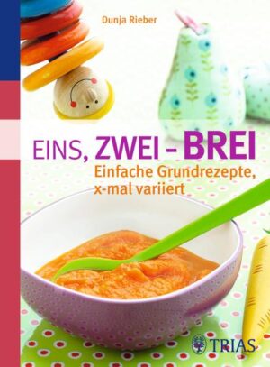 Die neue Babyküche: Leckere Rezepte im Baukastensystem für Babys ab 5 Monaten 28 Grundrezepte - x-mal variiert: Abwechslung, ausgewogene Ernährung und leer gegessene Teller sind garantiert! Sicherheit: So wissen Eltern, was ihrem Kind bekommt und wirklich schmeckt. Kochbücher über Babybreie gibt es viele, aber nun kommt "Eins, zwei - Brei!". Einmalig ist das Baukastensystem. Kinderleicht können Rezepte individuell nach den Altersstufen des Kindes 5. Monat, 6.-9. Monat, 10.-12. Monat und ab dem 13. Monat zusammengestellt werden. Für jede Altersgruppe gibt es Grundrezepte, deren Zutaten je nach Vorliebe des Kindes, saisonaler Verfügbarkeit und Bekömmlichkeit verändert werden können. Diese flexible Zusammenstellung der Breizutaten erlaubt eine unbeschreibliche Vielzahl von Breien auf den Kindertellern. 28 Grundrezepte mit ihren Variationsideen unterstützen Sie dabei, Ihr Kind ausgewogen und gesund zu ernähren.