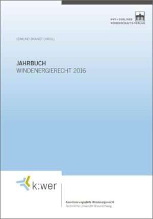 Jahrbuch Windenergierecht 2016 |