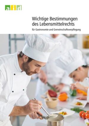 Gastronomie und Gemeinschaftsverpflegung unterliegen in Deutschland zahlreichen rechtlichen Bestimmungen. Das Heft führt systematisch durch die Strukturen des Lebensmittelrechts und erläutert die praktische Umsetzung der relevanten Vorschriften. Neben nationalen und europäischen Gesetzen beschreibt der Text die Grundprinzipien des Lebensmittelrechts, von Hygiene und Infektionsschutz und der Kennzeichnung loser und verpackter Ware. Verantwortliche erfahren wie die Kennzeichnung von Allergenen, biologisch erzeugten Lebensmitteln und gesundheitsbezogenen Angaben erfolgen muss. Weitere Kapitel informieren über Verpflichtungen des Lebensmittelunternehmers, die Organisation der amtlichen Lebensmittelüberwachung und den Umgang mit Krisensituationen.