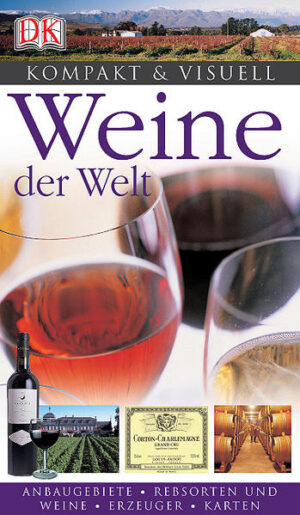 Edler Riesling, trockener Bordeaux oder ein fruchtiger Kalifornier? Mit diesem aufwändig gestalteten, umfassenden Führer durch die Welt des Weines fällt Liebhabern und Kennern die richtige Wahl nicht schwer. Hier finden sich – nach Regionen gegliedert - die besten Weine und bekanntesten Anbaugebiete weltweit: von Rheinhessen über Burgund, Italien und Osteuropa bis nach Chile, Südafrika oder Australien. Profile informieren über Bezugsquellen und die besten Jahrgänge und ermöglichen eine gezielte, fachkundige Auswahl. Wissen kompakt in bewährter Dorling-Kindersley-Qualität.