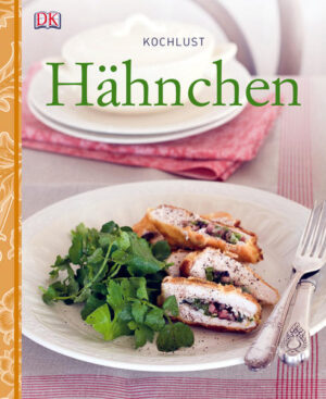 KOCHLUST So macht Kochen wirklich Spaß! Rund 160 innovative und schmackhafte Rezepte werden sowohl Kochanfänger als auch geübte Hobbyköche begeistern. Alle Gerichte sind besonders einfach nachzukochen und werden garantiert ein Erfolg - immerhin ist jedes Rezept 3-fach getestet! Zudem illustrieren rund 650 Farbfotografien die fertigen Speisen und Arbeitsschritte, so dass das Nachkochen zum Kinderspiel wird! Hähnchen Der neueste Band der Reihe "KOCHLUST" dreht sich rund um das Thema Hähnchen und Huhn und zeigt, was für Vorspeisen, Salate, Suppen, Grillgerichte, Schmorgerichte, Braten, Pasta, Wok-Gerichte und Aufläufe sich mit Hühnchen oder Huhn zubereiten lassen. Von leckeren Quesadillas mit Hähnchen-Chili-Füllung über Hähnchen-Gemüse-Lasagne oder Hühnersuppe mit Kräutern bis zu Kokos-Hähnchen-Curry mit Limette wird eine Vielzahl an schmackhaften Speisen präsentiert. Zusätzliche Nährwertangaben und Infos zu Koch- und Zubereitungszeit erleichtern das Planen und Kochen.