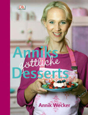 Endlich Nachschub für die Annik-Wecker-Fangemeinde. In ihrem neuen Buch präsentiert die leidenschaftliche Bäckerin rund 130 Rezepte für traumhafte Desserts, darunter eine Holunderblütenterrine, Joghurt-Aperol-Eis, Birne im Mandelteig, Trüffeltarte mit Chai, Panna Cotta, Nougatmousse im Baumkuchenmantel oder eine leckere Baileystorte. Die Rezepte sind gegliedert in die Kapitel Jahreszeiten, Klassiker die man einfach kennen muss, schnelle Last-Minute-Rezepte und kleine Kunstwerke zum Beeindrucken von Gästen. Liebevoll gestaltet - im typischen Annik-Wecker-Stil - ist dieses Buch ein wunderbares Geschenk.