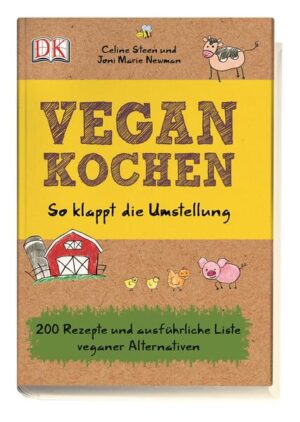 Backen ohne Ei? Cheeseburger ohne Fleisch und Käse? Pudding ohne Milch? Vegan kochen ist mehr als nur ein Kochbuch für Veganer. Es bietet das Handwerkszeug, um jedes erdenkliche Rezept ohne großen Aufwand zu "veganisieren". Einfach die tierischen Zutaten identifizieren, eine der vorgeschlagenen Alternativen auswählen und loskochen! Schritt-für-Schritt-Anleitungen erleichtern das Ersetzten von Gelatine, Butter, Speck oder Käse. Es wird aber auch gezeigt, wie Sie ohne großen Aufwand Grundzutaten wie Sauerrahm, Mayonnaise oder Schokolade selbst herstellen können - vegan, versteht sich. Zudem schlagen die Autorinnen gesunde Alternativen zu glutenhaltigen Lebensmitteln, Soja, Zucker und Fett vor - damit man jedes Rezept den persönlichen Bedürfnissen anpassen kann. Sie werden sehen: Das Lieblingsrezept für Spaghetti Bolognese aus Kindertagen passt genauso zur veganen Lebensart wie Großmutters geniales Rezept für Apfelkuchen. Der Geschmack leidet nicht - versprochen! Und der Gewinn für Gesundheit und gutes Gewissen ist enorm. 200 originelle Rezeptideen, die beweisen, dass vegane Küche keineswegs etwas mit Verzicht zu tun hat!