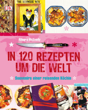 Einmal Karibik und zurück! Von brasilianischen Ziegenkäse-Crêpes zu französischem Steak Tartare, von hausgemachter Erdnussbutter aus Malawi zu New Yorker Kürbis-Ingwer-Donuts. Dieses Globetrotter-Kochbuch mit 123 Rezepten aus 19 Ländern ist eine kulinarische Weltreise. Zu jedem Aufenthaltsort gibt es Länderinfos, Fotos, Speisekarten, allerhand ländertypische Souvenirs und kuriose Geschichten über gesammelte Küchenmesser der Autorin. Im Mittelpunkt stehen natürlich köstliche Rezepte für Suppen, Salate, Snacks, Hauptgerichte mit und ohne Fisch und Fleisch sowie leckere Desserts mit vielen exotischen Kreationen ferner Länder. Ein originelles Kochbuch im stylischen Layout, das einfach Spaß macht!