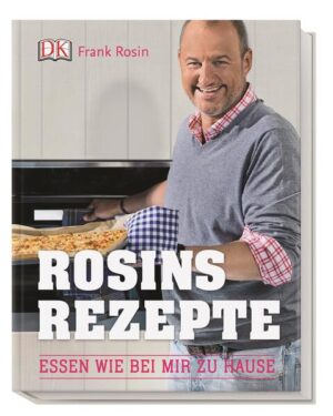 Lieblingsrezepte vom Sternekoch! Vielseitig, originell und trotzdem bodenständig: Frank Rosin verrät, was er selbst am liebsten isst oder für seine Familie kocht, wenn’s mal schnell gehen soll. Das Ergebnis sind 85 köstliche Rezepte, von Suppe und Vorspeise über Hauptgerichte mit und ohne Fleisch bis hin zu leckeren Desserts. Gerichte wie Spargelsuppe mit Thymian, Hähnchen-Crunchies mit Erbsen-Mais-Dip, Gemüse-Blätterteigkuchen oder French Toast mit Beeren sind für Hobbyküche gut umsetzbar, zeigen aber den Profi und seine Kenntnis der Würzarten und Zubereitungsweisen. Zu jedem Rezept gibt es Varianten, die noch mehr Abwechslung in den Kochalltag bringen. In seinem zweiten DK Buch gewährt der Starkoch exklusive Einblicke in seinen privaten Küchenalltag. Aber nicht nur eingefleischte Rosin-Fans, sondern alle Hobby-Köche auf der Suche nach neuen leckeren Rezepten mit dem besonderen Etwas werden hier fündig. Das Buch wird durch die schönen Fotos zum Augenschmaus und ermöglicht jedem, tolles Essen zu kochen! Frank Rosin ist einer der besten Köche Deutschlands - das Rosin in Dorsten wurde mit zwei Michelin-Sternen und 17 von 20 möglichen Punkten im Gourmetführer Gault-Millau ausgezeichnet. Parallel zu hervorragenden Bewertungen in Gastronomieführern und weiteren Auszeichnungen gelang ihm eine Fernsehkarriere. Bekannt ist er durch seine eigene Serie »Rosins Restaurants - Ein Sternekoch räumt auf«. Zuletzt war er Juror und Coach in der Sat1 Koch-Castingshow »The Taste«.