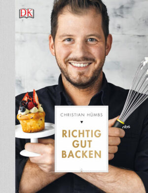 Hier kommen 224 Seiten geballte Backlust! Christian Hümbs, Patissier des Jahres 2014 und Chefpatissier des Hotels Vier Jahreszeiten Hamburg, präsentiert uns seine Lieblinsrezepte aus der süßen Küche. Diese versprechen jede Menge neue Inspiration für Schleckermäuler, denn Hümbs ist bekannt für seine kreativen und außergewöhnlichen Kombinationen und seine besten 100 hat er in diesem Buch vereint: Von Macarons, Muffins und Cupcakes über Tartes und Kuchen bis zu prachtvollen Torten geht es hier. Man schlemmt sich durch Bananen-Nugat-Cupcakes, Erdbeer-Zitronen-Marshmallows, feine Eclairs mit Zartbitter-Schokoladencreme und Orange und Mailänder Kirsch-Mascarpone-Torte, macht weiter mit Hamburger Rote-Grütze-Cupcakes, Matcha-Maracuja-Muffins oder Karamell-Fleur-de-Sel-Macarons und endet schließlich bei solchen Köstlichkeiten wie Blätterteig-Millefeuille mit Beeren und Vanille oder Heidelbeertarte mit frischem Lavendel und Honig. „Von Schnell und Einfach“ bis „Anspruchsvolles für Meisterbäcker“: Die Gliederung richtet sich nach dem Schwierigkeitsgrad, so hat jeder rasch das passende Rezept für Gelegenheit und Können gefunden. Damit die fantastischen Rezepte auch wirklich gelingen, verrät uns Hümbs seine Profitipps und beschreibt alle komplizierteren Schritte ganz ausführlich. So wird aus der heimischen Küche im Kochlöffel-Umdrehen eine Meisterbäckerei! Christian Hümbs ist gelernter Koch und Konditor. Nach diversen Stationen wie der Stromburg von Johann Lafer, dem Louis C. Jacob und dem La Mer auf Sylt ist er nun im Zwei-Sterne-Restaurant „Haerlin“ im „Fairmont Hotel Vier Jahreszeiten“ zuständig für alles Süße. Hümbs Kreationen zeichnen sich durch Raffinesse und ungewöhnliche Kombinationen aus, er schätzt aber die einfachen und klassischen Süßspeisen und Backwerke gleichermaßen. Er war Juror der Sat1-Sendung „Das große Backen“.