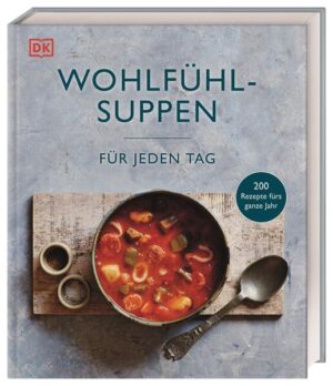 Suppenglück für jede Gelegenheit und jeden Geschmack Gibt es etwas herrlicheres als eine heiß dampfende Suppe? Ob wohltuend und mild, anregend und feurig scharf oder samtig und süß – dieses abwechslungsreiche Suppenkochbuch vereint die leckersten Suppen aus aller Welt. Über 200 Rezepte präsentieren sowohl Klassiker wie Kürbissuppe oder Kartoffel-Pfifferling-Suppe als auch Exoten wie eine wärmende Vindaloo-Bouillon oder eine Marokkanische Harira. Mit den cleveren Profitipps gelingen die Suppen-Gerichte garantiert. Mit den leckersten Suppen durch das Jahr Hier wird nur das Beste aus der Suppenküche serviert! Sortiert nach Jahreszeiten und Zutaten finden Sie in diesem Suppen-Standardwerk eine vielseitige Auswahl der besten Suppen und Eintöpfe weltweit. • Über 200 Suppen-Rezepte: Neben bekannten Klassikern, wie dem Pichelsteiner oder einer Kürbis-Apfel-Suppe, finden sich auch Rezepte aus der Urlaubsküche wieder wie Gazpacho oder eine afrikanische Süßkartoffelsuppe. • Zahlreiche Profitipps: Von der Zubereitung eigener Brühen über die Grundtechniken und besten Basisrezepte bis zu Tipps zur Rettung misslungener Suppen – praktische Tricks und Kniffe erleichtern den Einstieg in die Suppenküche. • Wunderschöne Aufmachung: Stimmungsvolle Fotos inspirieren dazu den Suppenlöffel zu schwingen. • Extra Brotkapitel: Eine Scheibe gutes Brot setzt der Suppe ihr geschmackliches i-Tüpfelchen auf – deswegen gibt es eine Sammlung einfacher Brotrezepte im Kochbuch. Entdecken Sie die unglaubliche Vielfalt der Suppenküche! Dieses Suppenkochbuch versammelt herrliche Lieblingssuppen für jeden Geschmack und jede Jahreszeit.