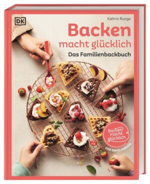 Die besten Familien-Rezepte des Erfolgsblogs „Backen macht glücklich“ Ein kunterbunter Konfettikuchen für den Kindergeburtstag oder ein fluffiges Haferbrot zum Frühstück - das Backbuch mit über 80 wunderbar einfachen Rezepten des Erfolgsblogs „Backen macht glücklich“ liefert tolle Inspiration für jeden Backanlass. Dank vieler praktischer Tipps können auch die Kleinsten immer wieder tatkräftig beim Rühren, Ausstechen und Dekorieren unterstützen! So wird das Backen ein schönes Erlebnis für die ganze Familie. Für jeden Anlass gerüstet: - Erprobt und bewährt: Die beliebtesten Kuchen, Kekse, Muffins & Co. von „Backen macht Glücklich“, dem größten deutschsprachigen Backblog - Über 80 einfache Rezepte - ob für den Kindergeburtstag, das Familienpicknick, die Halloweenparty oder für blitzschnelle Lösungen bei Überraschungsgästen. - Backen für und mit Kindern: Das Familienbackbuch mit vielen Ideen, bei denen die kleinen Bäcker*innen besonders gut mithelfen können - Der perfekte Back-Einstieg: Mit Theorieteil, Grundrezepten, Informationen zu Zutaten und ihren Alternativen, dem wichtigsten Backwerkzeug und jeder Menge Tipps aus dem Backalltag. Von vegan bis glutenfrei - hier wird an jedes Familienmitglied gedacht Dank süßer und deftiger Rezepte, veganen und glutenfreien Varianten und Backideen ganz ohne raffinierten Zucker kommt jedes Familienmitglied auf seine Kosten. Egal ob Osterhasenkuchen, streuseliger Crumble oder leckeres Naanbrot frisch aus der Pfanne - Backprofi Kathrin Runge macht mit ihren einfachen Rezepten und zahlreichen erprobten Tricks Lust darauf, auch im trubeligen Familienalltag die Backschüsseln hervorzuholen und loszulegen. Backen für die ganze Familie: Bloggerin Kathrin Runge begeistert mit über 80 einfachen und alltagstauglichen Rezepten von süß bis herzhaft, die der ganzen Familie schmecken.