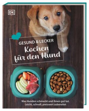 Gesund Kochen für den Hund: Wissenswertes über Hundeernährung & einfache Rezepte Schnell, preiswert und gut: Der kompakte Hunde-Ratgeber liefert Ihnen alle Basics zur gesunden Hundeernährung, beantwortet die häufigsten Fragen zur Auswahl des Hundefutters und bietet unkomplizierte Rezepte für Hunde in allen Lebenslagen - ob Welpe oder Senior, mit Fleisch oder vegetarisch, Allergiker oder Allesfresser. Hundefutter selber kochen - dieses Buch zeigt Ihnen, wie es geht! Alles, was Sie über die Ernährung von Hunden wissen müssen: - Dos & Don'ts der Hundeernährung: das richtige Hundefutter für Ihren Vierbeiner - Hintergrund-Informationen zu verschiedenen Futterarten, vegetarischer und veganer Ernährung, Schonkost und Allergien - Kochen für Hunde: 31 leichte & leckere Rezepte für gesundes Hundefutter - Fundierte Antworten auf typische Fragen rund ums Füttern: Braucht mein Hund eine Ernährungsumstellung? Ist Barfen die Lösung? Kann ich meinen Hund vegetarisch oder vegan ernähren? - Tipps von Expert*innen: praktischer Rat von erfahrenen Tierärzt*innen und Hundeernährungsberater*innen Hundefutter selber kochen: 31 Rezepte für eine gesunde Hundeernährung Vom Hund, der alles frisst, über den Allergiker bis hin zum Hund, der Gras frisst: Bei diesen leckeren Rezepten ist für jeden Vierbeiner etwas Passendes dabei. Die Sammlung enthält Rezepte mit und ohne Fleisch, Rezepte für Schonkost und Leckerli und sogar Rezepte, die sowohl Hund als auch Herrchen schmecken, wie Suppenhuhn oder Frittata! Hundefutter selber machen? Mit diesem Hunde-Kochbuch kein Problem!