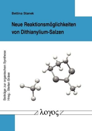 Honighäuschen (Bonn) - Dithianylium-Salze sind recht unerforschte Verbindungen in der organischen Synthese. Als geschützte Acylkationen-Äquivalente, die in ähnlicher Weise reagieren wie Ketendithioacetale, stellen sie geeignete Vorstufen für die Darstellung vieler wichtiger Substanzklassen dar. Im Rahmen dieser Arbeit konnten die Dithianylium-Salze zur Synthese verschiedener Funktionalitäten herangezogen werden. So konnten zum einen Cumarine mit variierenden Substituenten generiert und zum anderen die Salze in alpha-Position weiter funktionalisiert werden. Auf diese Weise gelang es alpha-Haloketendithoacetale und alpha-Azoketendithioacetale darzustellen. Letztere konnten wiederum als Ausgangverbindungen für Reduktionen mit Boran zu Hydrazonen, für Halogenierungen mit N-Halosuccinimiden und für Suzuki-Kupplungen verwendet werden. Neben den Reaktionen in Lösung gelang es ebenfalls die Dithianylium-Salze an der Festphase zu immobilisieren und diese weiter zu derivatisieren, um sie schließlich in einem finalen Schritt als Ester wieder abzuspalten.