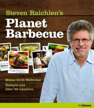 Gehen Sie mit Steven Raichlen auf Weltreise und entdecken Sie die Vielfalt internationaler Grillspezialitäten. 227 Rezepte aus über 50 Ländern sind in diesem Band versammelt, ergänzt durch umfangreiches Fotomaterial und Hintergrundinformationen zu ausgewählten „Grillhochburgen“ wie den USA, Argentinien, Thailand, Deutschland oder der Türkei. Unterhaltsame Porträts von erfolgreichen Grillmeistern aus aller Welt runden das Buch ab.