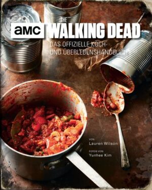 Bereitet den anderen Überlebenden der Zombie-Apokalypse doch mal eine köstliche Mahlzeit zu - mit dem offiziellen Koch- und Überlebenshandbuch zu The Walking Dead! Dieses Buch birgt eine Sammlung von Rezepten, die von AMCs weltweit erfolgreicher Hit-Serie inspiriert wurden und bestimmten Charakteren und Szenen kulinarischen Tribut zollen. Überdies wimmelt es auf diesen Seiten nur so vor nützlichen Überlebenstipps, die dafür sorgen, dass die Leser auf alles vorbereitet sind, das der Untergang der Zivilisation für sie bereithalten mag. Von herzhaftem Frühstück über schmackhafte Hauptgerichte und leckere Desserts bis hin zu beschwingenden Getränken sind die Rezepte in diesem Buch bestens geeignet, in einer postapokalyptischen Welt nicht vom Fleisch zu fallen - oder um die beste The Walking Dead -Party aller Zeiten steigen zu lassen! Endlich habt ihr die Möglichkeit, Carols legendäre Kekse zu kosten, einen herzhaften Wildeintopf à la Daryl Dixon zu genießen und mit einem Moonshine Kirsch auf das Ende der Menschheit anzustoßen. Zu den übrigen Rezepten gehören u. a.: - CARLS SCHOKOPUDDING - HÜHNCHEN À LA LUCILLE - SANCTUARY-KÖRNERBROT - TARAS PUTENCHILI - ALEXANDRIA-LIMONADE - DER BEISSER - NEGANS SPAGHETTI ALL’ARRABBIATA - EICHHORNCHEN PIKANT - AARONS AKZEPTABLES APFELMUS