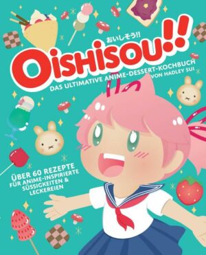 Oishisou!! DAS SIEHT LECKER AUS!! Hast du dir je die köstlichen Süßigkeiten angesehen, die die Figuren in deiner Lieblings-Animeserie genießen, und gesagt Das will ich!? Mit Oishisou!! Das Ultimative Anime-Dessert-Kochbuch kannst du diese animierten Träume in Realität zum Anbeißen verwandeln. Dieses Kochbuch enthält mehr als sechzig Rezepte für Desserts und Süßigkeiten aus den beliebtesten Werken japanischer Animation, es bringt die farbenfrohen Aromen vom Bildschirm direkt in deine Küche. Mit Oishisou!! Das Ultimative Anime-Dessert-Kochbuch kannst du diese Leckereien selbst herstellen und genießen und gleichzeitig etwas über ihre Ursprünge in der japanischen Geschichte und Tradition erfahren. Die leicht nachvollziehbaren Rezepte werden von wunderschönen Farbfotografien und Schritt-für-Schritt-Anleitungen begleitet, die für jedes Niveau an kulinarischer Erfahrung geeignet sind, vom Lehrling bis zum Meister. Also mach dich bereit zum Aufleveln und kreiere so kultige Gerichte wie:  Melon-Pan  Ogura-Toast  Anmitsu  Hishi-Mochi  No-Bake Cheesecake  Mitarashi-Dango Ikou! LOS GEHTS! "Oishisou!! Das ultimative Anime-Dessert-Kochbuch" ist erhältlich im Online-Buchshop Honighäuschen.