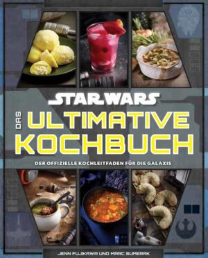 Nach seinen kulinarischen Reisen in Star Wars: Galaxy’s Edge - Das offizielle Kochbuch des Black Spire-Außenpostens und Star Wars: Das Lebenstagskochbuch präsentiert Strono »Cookie« Tuggs, der abenteuerlustigste Koch der Galaxis, hiermit seine neueste Sammlung köstlicher Speisen und Getränke! Mit 90 Rezepten aus nahezu sämtlichen Winkeln des Star Wars- Universums umfasst dieses Kochbuch Rezepte, die von den Filmen, Fernsehserien, Themenparks, Romanen, Comics, Videospielen und vielem anderen inspiriert wurden. Geeignet für Köche jeder Erfahrungsstufe, begeistern diese Gerichte jeden Star Wars-Fan, der die Aromen und Abenteuer dieser weit, weit entfernten Galaxis in die eigene Küche holen möchte. Na, schon Appetit bekommen?