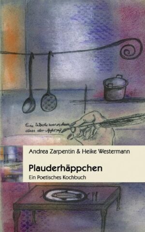 Plauderhäppchen ist ein Poetisches Kochbuch, es ist ein Kochbuch und gleichzeitig ein Gedichtband. Plauderhäppchen ist außerdem eine Einladung, eine Einladung einmal wieder Freunde und Bekannte zum Essen einzuladen, oder vielleicht auch zum gemeinsamen Kochen, und dabei oder zwischen den Gängen Gedichte vorzutragen, vorzulesen, anzuhören - oder auch andere Literatur. Plauderhäppchen enthält zur Anregung für jeden Monat je drei Kochrezepte für Gerichte passend zur Jahreszeit und je drei Gedichte. Zwölf der Gedichte wurden von Bärbel Schué liebevoll illustriert.