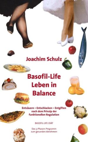 Wer ist nicht schon mal an einer Diät verzweifelt - ein paar Kilos runter, ein paar mehr Kilos wieder rauf. Was bei den viel versprechenden Methoden oft übersehen wird ist, dass sich in den überflüssigen Pfunden allerhand Altlasten abspeichern. Übersäuerung heißt die moderne Geißel. Der Mediziner Joachim Schulz setzt ihr ein neuartiges Gesundheitsprogramm entgegen: die Basofil-Life-Methode. Eine entschlackende und zugleich wohlschmeckende Ernährungsweise, das rechte Maß bei Bewegung und Sport und gezielte Stressreduktion - das ist ein Angebot, bei dem die Pfunde einfach purzeln müssen. Nach dem Motto »Wissen ist Macht« erläutert der Autor genau, was im Körper passiert - beim Essen und Verdauen, beim Abnehmen, beim Sport, bei der Entsäuerung. Ihm geht es vor allem um die gesundheitlichen Aspekte, denn zum einen zieht Übergewicht nicht selten ernsthafte Erkrankungen nach sich. Und zum anderen wird ein Mensch, der rundum gesundet, wie von selbst zu seinem Normalgewicht kommen. Basofil-Life ist eine neue und endlich wirklich logische und sinnvolle Methode, schlank, gesund und vital zu werden und zu bleiben. Sie erfordert Ihre Initiative - und wird Sie dafür reichlich belohnen.