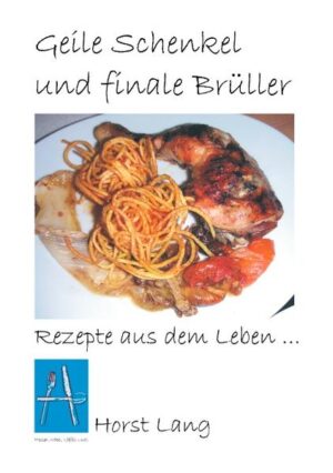 Geile Schenkel und finale Brüller: das wohl kurioseste Kochbuch des Jahres. Normalerweise findet man in Kochbüchern Hochglanzabbildungen die von Foodstylisten in mühevoller Gestaltungsarbeit und weit jenseits des Anspruchs der Verzehrbarkeit produziert wurden - nicht in diesem Buch. Üblicherweise werden alle Bestandteile genau benannt, in Milliliter und Gramm vorgegeben - und falls auch nur eine der meist exotischen Zutaten fehlt, ist das Rezept nutzlos - nicht bei diesem Buch. Liebenswert anarchisch wird hier mit allen goldenen Regeln gebrochen und es entsteht etwas überraschend Neues. Die Rezepte geben nur ungefähre Richtungen vor, regen zum Variieren und Kombinieren an - und fördern somit die Abenteuerlust des Kochs. Nicht nur die Rezeptbezeichnungen lassen den Betrachter des Buches immer wieder schmunzeln - auch die stellenweise drastische Darstellung der Zubereitung reizen dazu, die Rezepte sofort nachkochen und weiter modifizieren zu wollen. Dabei sind die Bilder sicher ein Anreiz. Aber, keines dieser Fotos ist "gestaltet" und kein Rezept wurden speziell für diese Fotos zubereitet. Alle Bilder sind garantiert authentisch und die gezeigten Gerichte wurden genau so - wenige Sekunden nach der Aufnahme - serviert und gegessen. Und genau dies "Unvollkommenheit" macht den besonderen Reiz diese Buches aus. Alles ist also garantiert echt und nachvollziehbar. Der Autor: „Ich bin kochtechnisch eher ein Quereinsteiger und meide Kochsendungen im Fernsehen. Das ganze Getöse geht mir ungeheuer auf die Nerven und daher habe ich einfach aufgeschrieben, wie man ganz unkompliziert und unangestrengt etwas Leckeres auf den Tisch bringen kann. Meist war ein fast leerer Kühlschrank die beste Basis für ein überraschend positives Geschmackserlebnis. Liebe Mitköche, habt Mut bei der unkonventionellen Kombination der vorhandenen Zutaten. Wenn’s toll schmeckt gebührt Euch das Lob. Wenn’s daneben geht könnt Ihr es zur Absicht erklären!“