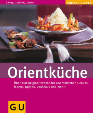 Sie wollen 1001 Nacht nicht länger lesen, sondern erleben - doch der Urlaub ist noch fern? Dann machen Sie Ihre Träume doch einfach in der Küche wahr: mit Orientküche und über 100 authentischen Rezepten, die selbst Sheherazade die Sprache verschlagen - Denn ob Falafel, Tabouleh, Schmorfleisch mit Quitten oder gestürztes Hähnchen - die Rezepte stammen allesamt von orientalischen Hausfrauen. Aufgeschrieben, am heimischen Herd ausprobiert und mit cleveren Tipps versehen wurden sie vom Auotrentrio Döpp/Willrich/Rebbe. Obendrein haben sie jede Menge Varianten dazugepackt, die zeigen, wie ein im ganzen Orient verbreitetes Rezept z. B. in Syrien, im Iran oder in Marokko immer einen Tick anders zubereitet wird. Und damit aller Anfang überhaupt nicht schwer ist, liefert der Serviceteil zu Beginn in Text und Bild alles Wissenswerte über typische Zutaten, Gewürze, Kräuter und Grundzubereitungen der orientalischen Küche. Dazu noch Kurzrezepte für Gewürzmischungen und flüssige Begleiter - und Sesam öffnet sich bei Ihnen zu Hause!