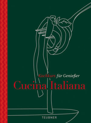 Lernen Sie auf mehr als 200 Seiten die Geheimnisse der italienischen Küche kennen. Der TEUBNER Kochkurs für Genießer "Cucina Italiana" lässt Sie dem Profi über die Schulter blicken. Wie in einem richtigen Live-Kochkurs zeigt Ihnen ein professioneller Koch Grundzubereitungsschritte in Text und Bild, verrät seine speziellen Tipps und Tricks und gibt Empfehlungen zu Geräten und Küchenausstattung. Rund 70 Rezepte laden Sie dann ein, das Erlernte in der Praxis zu erproben.Ein Genuß, der sich lohnt. Namhafte Spitzenköche verraten ihre ganz persönlichen Interpretationen der Cucina Italiana.