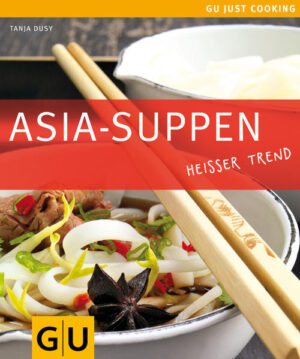 Asiatisch essen (und kochen) ist Trend, wie die vielen asiatischen Produkte im Supermarkt und asiatische Imbissbuden an jeder Ecke zeigen. Asiatische Suppen sind der kleine Snack zwischendurch ebenso wie Mittag- oder Abendessen für Figurbewusste. Und die Vielfalt, die unsere Autorin frisch aus Asien mitgebracht hat, ist nahezu unerschöpflich: Ob Hühner-Kokos-Suppe oder schnelle Meeresfrüchte-Laksa, ob chinesische Wok-Nudelsuppe, Masala-Spinat-Creme oder Sesam-Flädle-Suppe - hier findet jeder jede Menge neue Lieblingsrezepte!