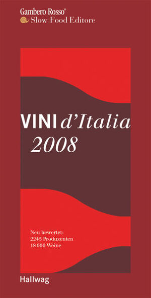 Der Vini d'Italia 2008 erscheint auch in diesem Jahr wieder vollständig überarbeitet und neu verfasst. Weit über 30.000 Weine wurden von Gambero Rosso und Slow Food Editore verkostet und bewertet. In diese Ausgabe gehen damit über 18.000 der besten italienischen Weine ein, darunter auch jene 305 Weine, die die begehrten 'Drei Gläser' und somit die wichtigste Auszeichnung für italienische Weine erhalten haben. Kurzportraits von mehr als 2245 Produzenten geben Informationen zu den jeweiligen Erzeugnissen und interessante Einblicke in das Winzerhandwerk. Ein umfangreiches Verzeichnis im Anhang ermöglicht zudem das schnelle Auffinden von allen aufgeführten Erzeugern und Weinen. Dieses Standardwerk eignet sich als zuverlässige Inspiration oder als Einkaufsführer auf hohem qualitativem Niveau, indem sich durchaus der einer oder andere Geheimtipp finden lässt.