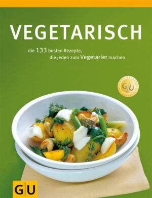 Unsere Lieblingsrezepte aus den KüchenRatgebern, der meistverkauften Ratgeberreihe weltweit. Mehr als 130 wunderbare vegetarische Rezepte - ganz neu für Sie zusammengestellt. Snacks, Vorspeisen und Salate, Häppchen für Zwischendurch, Suppen und Eintöpfe, Lieblingsgerichte mit Reis, Getreide, Nudeln, Kartoffeln und Hülsenfrüchten, Eier und Tofu, pikantes Gebäck und Süßes machen Lust aufs Ausprobieren. Dazu gibt es Infos zur vegetarischen Ernährung, Saisonkalender und Tipps zu gesunden Garmethoden. Nur für kurze Zeit als einmalige limitierte Sonderausgabe