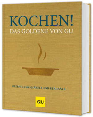 Tagtägliche Kochprobleme: Heute Heißhunger auf Vegetarisch, morgen sind Gäste angesagt und übermorgen muss es ratzfatz gehen. Bislang hieß die Lösung: Mindestens fünf Kochbücher aus dem Regal holen und suchen, suchen, suchen. Doch die Zeiten des mühsamen Blätterns und Rezeptregister-Studierens sind nun vorbei, denn ab sofort gibt es Kochen! Das Goldene von GU! Mit über 700 Rezepten von heiß geliebten Klassikern bis modernen Kreationen für absolut jeden Anlass und, das ist der Clou, einem Rezept-Quickfinder gleich zu Beginn! Damit finden Sie Ihr Rezept schnell und bequem, für garantiert jede Kochlust, Esslaune und Hungersituation! Das Beste: Sie sparen nicht nur wertvolle (Such-)Zeit, sondern auch bares Geld, denn das 672-Seiten-Rundum-Sorglos-Paket kostet gerade mal 30 Euro! Darum: Kochen! Das Goldene von GU - mehr Kochbuch braucht es nicht!