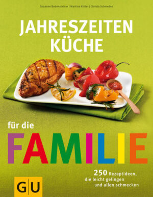 Frühling, Sommer, Herbst und Winter - jede Jahreszeit hat ihre Lieblinge. Und genau diese Produkthits der Saison spielen bei unseren Rezepten die Hauptrolle. Wir geben Tipps, wann Obst- und Gemüsesorten ihre Hochzeit haben und zeigen, wie man sie am besten in familientaugliche Menüs verwandelt. Unsere kreativen Rezeptideen bieten viele Möglichkeiten, alt bekannte Produkte mal etwas anders zu kombinieren. Wie wäre es mal mit Rote Bete und Mozzarella oder die Knolle im Salzmantel versteckt? Auch Schwarzwurzeln mit Orangenbutter, Weißkohlspalten in Senfsahne und Wintergemüsefrittata schmecken solo aber auch hervorragend zu Fleisch und Fisch. Und der große Vorteil - saisonale Produkte sind nicht nur gesund und schmecken besser, sondern sie sind auch günstiger und lassen sich besonders gut miteinander kombinieren. Zusätzlich liefern wir viele Rezept- und Dekoideen für jahreszeitliche Feste, wie Osterbrunch, Sommerfest, Halloweenparty, Weihnachtsmenü …