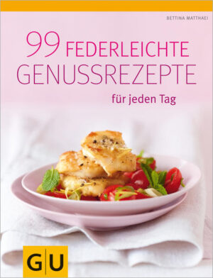 Für alle, die sich gesund ernähren und ihr Wunschgewicht halten wollen, ist dieses Buch gemacht. Die Rezepte sind nach den neuesten Erkenntnissen der Ernährungswissenschaften zusammengestellt und in zwei große Kapitel - Mittag- und Abendessen - unterteilt. Mittags gibt es ausgewogene, fettarme Mischkost, zum Abendessen eiweißhaltige Gerichte mit viel frischem Gemüse und Salat. Ein kleines Kapitel mit Frühstück, Snacks und Smoothies ergänzt das Angebot. Die Rezepte sind schnell und unkompliziert, haben aber den gewissen Kick. Für jeden Geschmack und jede Saison ist etwas dabei. Reichlich Vitamine und Mineralstoffe sorgen Fitness und Gesundheit. Dazu gibt es viel Wissenswertes, locker eingestreut. Warum z.B. Erbsen für starke Nerven, Zitrone für mehr Energie und Tomaten für gute Laune sorgen, welche Gewürze den Stoffwechsel ankurbeln und welche bei Stress beruhigend wirken.