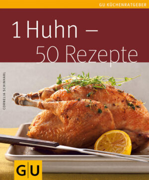 Rund 11 Kilogramm Hähnchen verzehrt der deutsche Durchschnittsbürger jährlich. Kein Wunder: Hühnerfleisch ist preiswert, fettarm und gesund. Und vor allem: Es lassen sich unendlich viele wunderbare Gerichte daraus zaubern. Schon Witwe Bolte wusste um den Nutzen eines guten Huhns, - weil man dann und wann einen Braten essen kann -. Doch aus einem Huhn oder Hähnchen lässt sich noch viel mehr machen: Von der guten Hühnersuppe über Coq au vin und Wiener Backhendl bis hin zu Hähnchen-Saltimbocca oder Gedämpftem Huhn im Mangoldblatt. Lauter internationale Gerichte für ganze Hähnchen oder beliebte Teile, wie Brust, Schenkel oder Flügel. Dazu jede Menge Wissenwertes zu Huhn, Hähnchen und Poularde.