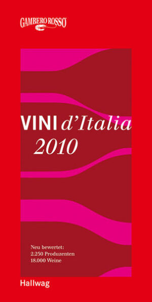 Vini d´Italia ist das unangefochtene Standardwerk zum italienischen Wein. Das Buch wird jährlich komplett neu recherchiert und geschrieben und gibt Ihnen einen einzigartigen Überblick über die italienische Weinwelt. Auch für diese Ausgabe bewertete eine unabhängige Jury über 18.000 der besten Weine, von denen 391 mit den begehrten Drei Gläsern, der höchsten Auszeichnung für italienischen Qualitätswein, prämiert wurden. Kurzportraits von etwa 2.250 Produzenten geben Informationen zu deren Erzeugnissen, interessante Einblicke in das Winzerhandwerk und machen Lust, auch die Auswahl hervorragender Zwei- und Ein-Gläser-Weine zu entdecken. Neben den profunden Bewertungen, der gewohnten Vielzahl an Hintergrundinformationen sowie den umfangreichen Verzeichnissen aller Weine und Produzenten präsentiert der Vini d´Italia erstmals die Drei Grünen Gläser: Weine, die auf traditionelle und umweltbewusste Weise entstanden sind. Damit ist Vini d’Italia 2010 unverzichtbar für alle Weinliebhaber.