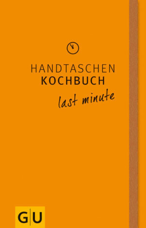 Jederzeit griffbereit in der Tasche und voller unkomplizierter Rezepte für jeden Tag - mit dem Handtaschenkochbuch last minute bringen Sie trotz Zeitmangels immer etwas Leckeres auf den Tisch. Und so funktioniert's: Raus aus dem Büro, ein Blick ins kleine schicke Büchlein, schnell im Supermarkt eingekauft, wenige Zutaten, maximale Zubereitungszeit von 30 Minuten und schon steht ein tolles Essen auf dem Tisch. Als Geschenkbuch ist es ideal für alle Ladies, die keine Lust auf Fast Food und Take-away haben und für alle Berufstätigen, die gerne spontan kochen - mit Gelinggarantie.