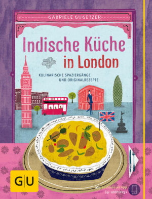 Indische Küche in ihrer überwältigenden Vielfalt, vom einfachen indischen Imbiss bis zur Sterneküche, findet man so konzentriert nur in London. Die fremde, faszinierende (Ess-)Kultur Indiens erleben Sie in diesem Buch auf fünf Spaziergängen durch die indischen Viertel der Stadt. Kleine Restaurants, exotische Lebensmittel und Gewürze, Küchengeräte, die man nie gesehen hat, Schmuck- und Sariläden. Der Duft der Restaurants lädt zur Rast ein - und die schmeckt köstlich. Die besten Rezepte der kleinen authentischen und der feinen, eleganten Restaurants versammeln sich in diesem Buch zum Nachkochen für zu Hause. Gespräche mit den Köchen, Sariverkäuferinnen und Gewürzhändlern lassen Sie hinter die Kulissen blicken. Mit diesem Buch können Sie sogar ohne zu Reisen auf kulinarische Entdeckungstour gehen. Für unsere Leser kostenlos: eine App für unterwegs, die sicher durch die indisch geprägten Viertel Londons führt. Mit allen wichtigen Infos und Adressen und Essdolmetscher.