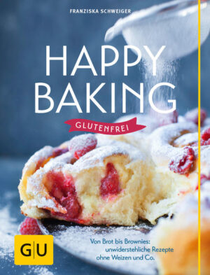 Don't worry, bake happy!Immer mehr Menschen reagieren empfindlich auf Gluten. Manche vertragen es gar nicht. Und sehr viele machen die Erfahrung, sich gesünder zu fühlen, wenn sie auf Gluten verzichten. Appetit auf Kuchen, leckere Tortenrezepte, knuspriges Brot und Brötchen haben Genießer mit Glutenunverträglichkeit aber natürlich wie alle anderen auch! Und sie wünschen sich Backrezepte für glutenfreie Kuchen, glutenfreie Muffins oder glutenfreies Brot, die rundherum lecker und verführerisch schmecken. Eben glutenfreie Ernährung mit Genuss! Glutenfrei backen? Kein Problem! Die kreativen Rezepte des GU-Backbuchs Happy Baking Glutenfrei der Münchner Konditorin Franziska Schweiger machen es auch Einsteigern in die glutenfreie Ernährung möglich, köstliche Glücklichmacher wie Ricotta-Tarte, Schokokuchen, festliche Torten und lockeren Gugelhupf ganz ohne Weizen und Co. perfekt hinzukriegen. Weil die Auswahl für glutenfreies Mehl und glutenfreie Produkte inzwischen in vielen Supermärkten beachtlich ist, bedeutet glutenfrei backen heutzutage keinerlei Stress. Lust statt Frust: Die erfolgreiche Patissière Franziska Schweiger (die bei GU auch das Backbuch „Die alle Jahre wieder Zimtstern und Vanilleduft Weihnachtsbäckerei“ veröffentlicht hat), kennt Glutenunverträglichkeit aus eigener Erfahrung. Sie weiß, was es heißt glutenfrei zu leben und wie es sich anfühlt, auf Kuchenglück und Brotgenuss verzichten zu sollen, während sich Freunde und Familie an Pizza, Weihnachtsplätzchen oder Geburtstagstorte laben. Aus dieser Erfahrung heraus begann sie zu experimentieren und entwickelte glutenfreie Rezepte für jeden Anlass und Geschmack. Diese Vielseitigkeit zeigt sich nun auch in den Rezeptkapiteln von Happy Baking: „Brot & Brötchen“, „Mit Schoko & Nüssen“, „Mit Beeren & Obst“, „Kekse & Cookies“, „Festliche Torten“. So verführerisch und kreativ wie nie! Beim Backen ihrer Rezepte ist man überrascht: Ohne Gluten zeigen viele Kuchen, Brote, Plätzchen und Torten erst so richtig, was sie können! Franziska Schweigers glutenfreie Backrezepte sind so kreativ, dass man die Frage: glutenfrei oder nicht? glatt vergisst. Denn Genuss hängt für Franziska Schweiger nicht von der Mehlsorte ab, sondern von der Liebe und Fantasie beim Backen. Letztlich ist es nicht das Gluten, das darüber entscheidet, ob wir duftende Sonntagsbrötchen, knusprige Cookies oder einen fluffigen Sandkuchen aus dem Ofen zaubern - sondern das kreative Rezept, die perfekt auf das Gebäck abgestimmten, glutenfreien Zutaten und vor allem: das Wissen, worauf es beim glutenfreien Backen wirklich ankommt. Denn die Frage, was bedeutet glutenfrei, hat sich Franziska Schweiger selbst viele Jahre gestellt. Leicht verständlich erläutert sie auf den ersten Seiten des Buches ihre Erfahrungen mit glutenfreien Zutaten. Sie stellt Grundrezepte für glutenfreien Biskuit, Hefe-, Mürbe- und Rührteig vor, gibt ihre besten Tipps aus der Praxis weiter und stellt ihre Backfavoriten vor - glutenfreie Produkte, die wir entweder meist zu Hause haben, wie etwa Mandeln, Nüsse oder Kürbiskerne, oder die es in fast jedem Supermarkt oder Bioladen gibt, wie etwa Amarant, Quinoa, Mais- und Kartoffelstärke, Braunhirse oder Leinsamen. Viel Genuss ohne Verzicht: Ihre unwiderstehlichen glutenfreien Backrezepte sind der pure Genuss aus dem Ofen. Es ist richtig schade, hier nur eine Auswahl nennen zu können, so sehr machen sie Lust aufs Backen: Bananen-Schoko-Bars mit Amarant Blaubeer-Minze-Muffins Aprikosen-Fenchel-Tarte Sonntagsbrötchen mit Milchreis Kartoffelbrot mit Parmesan Schoko-Fondant-Kuchen Polentakuchen mit Stachelbeeren Zitronen-Cupcakes Orangen-Marmortorte mit Schoko-Kardamom-Mousse Spaß beim Experimentieren: Dank ihrer Erfahrung hat Franziska Schweiger den Kniff heraus, wie sich die Funktion, die Gluten im Teig übernimmt, beim glutenfreien Backen ersetzen lässt. Damit das perfekt gelingt, arbeitet sie mit Digitalwaage und Küchenmaschine. So kann sie die Zutaten aufs Gramm abwiegen und glutenfreies Mehl aus Nüssen und Hülsenfrüchten sogar frisch selber mahlen. Auch die neuen glutenfreien Zutaten wie Teff oder Canihua und sogar Gemüse sind für sie ein überzeugender Glutenersatz: Rote-Bete-Buttermilchbrot, Zwiebelbrot mit Buchweizen oder Butternusskürbisbrot klingen auch ganz nach Happy Hour am Familientisch - und zwar für alle Genießer, ob mit oder ohne Glutenunverträglichkeit! Happy Baking Glutenfrei auf einen Blick: Neue kreative Backrezepte bei Glutenunverträglichkeit und für die glutenfreie Ernährung - viel Genuss ohne Verzicht! Für jede Gelegenheit und jeden Anlass: Rezepte für glutenfreies Brot und Brötchen, Cookies und Kekse, Kuchen, Torten, Cupcakes und Muffins ohne Weizen & Co. Von der erfolgreichen Konditorin Franziska Schweiger, die Glutenunverträglichkeit aus eigener Erfahrung kennt - und weiß, worauf es beim glutenfrei Backen wirklich ankommt. Plus: Grundrezepte für glutenfreien Biskuit, Hefe-, Mürbe- und Rührteig, die besten Tipps aus der Praxis sowie eine Übersicht der besten Backzutaten für die glutenfreie Ernährung.