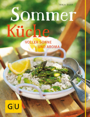 So schmeckt der Sommer: Genussvolle Rezepte für die schönste Zeit des JahresSommer, Sonne, Sehnsucht Leichtigkeit, Unbeschwertheit und jede Menge Genuss für Auge und Gaumen - das verbinden die meisten mit dieser Jahreszeit. Dann träumt jeder nur noch vom Urlaub und dem leider ach so fernen Süden. Aber ein schattiges Plätzchen im Garten oder auf dem Balkon sind schnell gefunden und ein Picknick lockt jeden Stubenhocker in die freie Natur. Was jetzt noch fehlt, sind Rezepte, die alles Sonnengereifte zum aromatischen Gipfeltreffen an einen Tisch zusammen bringen. Wir haben für jeden Moment des Sommers die passenden Rezepte zum Schlemmen, Abkühlen, Erfrischen, Versüßen, Einladen und Feiern. Und, das ist noch nicht alles, denn die stimmungsvollen, sonnengetränkten Fotos laden auch einfach nur so zum Schmökern und Träumen ein - selbst an einem verregneten Novembertag. Die Sommerküche fängt den Sommer ein und steckt voll würziger Düfte und konzentrierten Aromen, die länger als einen Sommer halten! Und das steckt im Buch: Frühlingserwachen - es grünt so grün Die ersten Gemüse kündigen den Sommer an: leichte Rezepte mit den ersten frischen Gemüse wie Kohlrabi, Möhren, Erbsen und Spinat, Erdbeeren und Holunderblüten ebenso. Landpartie - die große Sommerfrische Alles was unter freiem Himmel schmeckt und sich gut transportieren lässt: Rezepte fürs Picknick mit Salaten, eingelegtem Gemüse, Dips und bunt belegten Broten. Gartenfrisch und sonnensatt - Hauptsaison für Gemüse Frisch von Feld und Beet: Die besten Rezepte mit den beliebtesten Sommergemüsen wie Zucchini, Auberginen, Tomaten, Paprika, Gurken, Bohnen. Hitzefrei - erfrischende Sattmacher für heiße Tage Alles nur nicht kochen. Lauter kühlende Rezepte für den Hochsommer: Smoothies, Shakes, Eis, kalte Suppen, frische Salate und kühlende Gerichte. Beerenträume - die süßeste Seite des Sommers Zuckersüß und saftig: Dessert- und Kuchenrezepte mit sommerlichen Früchten wie Aprikosen, Pfirsiche, Melonen und alle Sommerbeeren. Lampionfest - Feiern unterm Sternenhimmel Nach der Hitze des Tages: Rezepte fürs abendliche Grillen mit Fleisch, Fisch, Gemüse, vielen Dips, Saucen und Marinaden und allem was dazugehört. Rezepte rund ums Grillen und Bowlen. Ferienlaune - so schmeckt der Süden Mediterran inspirierte Rezepte mit vielen Kräutern, Fisch und Gemüse, die Urlaubsstimmung aufkommen lassen.