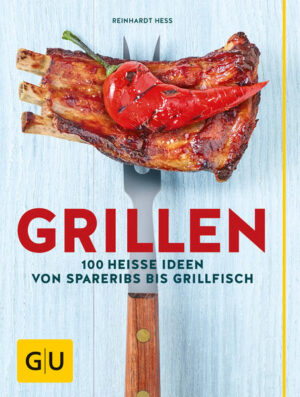 Ob Holzkohlegrill oder Gasgrill - mit diesen Rezepten macht Grillen Spaß!Sommer! Warme Abende, an denen die Sonne nicht untergeht. Goldenes Licht, laue Luft. Jetzt ist das Leben so richtig schön easy going. Auch beim Essen. Outdoor-Zeit! Anruf bei Freunden: »Na, hättet ihr nicht Lust, mal wieder zu grillen? Kommt doch rüber! Wir werfen schon mal den Gasgrill an! Und ihr bringt Salate mit! Wir können vegetarisch grillen oder Fleischgerichte oder Fischgerichte. Ganz wie ihr wollt, relaxed und ohne Schnickschnack.« Mit Grillvergnügen von GU geht richtig Grillen jetzt nämlich so einfach wie nie: 100 neue Grill Rezepte sorgen dafür, dass das Grillen in netter Runde so richtig Spaß macht, mit Familie, Freunden, Nachbarn. Egal mit welchem Grill, denn nicht das Grillgerät steht im Mittelpunkt. Sondern das, was obendrauf liegt. Also schnell die Holzkohle rausholen, und los geht’s! Entspanntes Grillen mit Freunden und Familie: Ob Grillspieße mit Wurst, Fleisch oder Gemüse, Hähnchen grillen, saftige Burger grillen oder eine Grillmarinade zubereiten - das Wichtigste für die Grill Rezepte von Grillvergnügen ist, dass sie so unkompliziert sind. Schnell und einfach vorzubereiten sowieso. Und natürlich wahnsinnig lecker! Knusprig, würzig, zart - jedes für sich ein echter Sommerhit auf dem Teller. Und weil nicht nur Fleischgerichte, sondern auch viele Grill Rezepte mit Gemüse und noch dazu jede Menge tolle Beilagen zum Grillen vorgestellt werden, ist Grillvergnügen ein Grill Rezepte Buch für die ganze Familie. Hier geht es nicht darum, mit der neuesten Technik das Letzte aus dem Turbo-Grill rauszuholen. Sondern um entspanntes Genießen. Die Rezepte gelingen mit jedem Grill, ganz gleich, ob es ein Gasgrill, Holzkohlegrill oder Elektrogrill ist. Die wichtigsten Zutaten sind: Sommer, Freunde, Grillvergnügen! Unkomplizierte Outdoorküche: Trotzdem kommen natürlich die neuesten Grill-Trends nicht zu kurz. Sie werden - locker eingestreut zwischen den Rezepten - auf Doppelseiten vorgestellt: Plank Grilling, Pulled Pork, Räuchern, Grillen im Erdloch oder Beer Can Chicken - was beim Grillen angesagt ist, ist bei Grillvergnügen vertreten. Mit den passenden Rezepten und allem wichtigen Knowhow, bündig, informativ, alltagstauglich erklärt. Das kleine Einmaleins vom Grillen. So leicht, dass jeder gleich loslegen kann: Kleine Stücke: z. B. Bratwurstspieße mit Knoblauchbrot, Senfrippchen, Gazpacho-marinierte Hähnchenbrustfilets, Lachsfilet, Putenröllchen am Spieß, Garnelen mit grüner Sauce, Tintenfische mit Knoblauch … Burger & Co.: z. B. Hamburger original, Kokosburger mit Banane, Hackbällchen-Tortillas, Rindersteaks im Pizzateller, Focaccia mit Rucola, Gezupftes Schweinefleisch (Pulled Pork), Piadine mit Grillkürbis … Große Stücke: z. B. Bierhähnchen, knusprige Schweinshaxe, Kanarisches Hähnchen, Hochrippe mit Schalottenbutter, Wolfsbarsch mit Walnusssauce … Vegetarisches: z. B. Grillgemüse mit Zitronenöl, Kürbisspalten mit Knusperkernen, Italienisches Grillgemüse, Maiskolben mit Rum-Marinade, Tofu-Cevapcici mit Ajvar, Halloumi mit bunter Füllung, Triple-A-Obstspieße mit Butterscotch … Und das dazu: z. B. Kartoffelsalat mit Zwiebel-Dreierlei, Bunter Salat mit Pfirsichen, Sommersalat mit Zucchini-Nuggets, Cajun-Remoulade, Guacamole mit Koriander, Knuspriges Zupfbrot mit Bacon-Konfitüre, Ananas-Bowle aus Hawaii, Zitronenbowle Von Grillmarinade bis Beilagen zum Grillen: Die Beilagen zum Grillen haben nicht nur ein eigenes Rezeptkapitel. Sie sind auch ausgesprochen verführerisch. Nur klassisches Grillgut auf dem Rost wäre ja, bei aller Liebe, auch zu wenig. Grillen ist schließlich das ideale Essen für Gäste an lauen Sommerabenden. Da gehören die passende Marinade für Grillfleisch, knackige Salate, pikantes Zupfbrot und coole Drinks einfach dazu. Also: Hoch die Gläser - und Cheers! Auf einen entspannten, glücklichen Grillabend! Grillvergnügen auf einen Blick: Gas Grill oder Holzkohlegrill: Die 100 neuen, einfachen Rezeptvorschläge zum Grillen eignen sich für jede Art von Grill, ob Holzkohle, Gas oder Elektro. Fleischgerichte, Fischgerichte oder vegetarisch grillen: Grill-Anfänger wie Spezialisten finden jede Menge neue Rezeptvorschläge für sommerliches Grillvergnügen. Mal mit Hähnchen, Lamm, Rind oder Schwein, mal mit Gemüse, Käse oder Tofu. Rezeptvorschläge für die Beilagen zum Grillen: Ob Marinade für Grillfleisch, Salate, pikantes Zupfbrot, Focaccia, süße Desserts vom Grill oder coole Drinks - mit Grillvergnügen werden die sommerlichen Grillabende zu tollen Essen für Gäste. Ganz entspannt - Grill it the easy way!