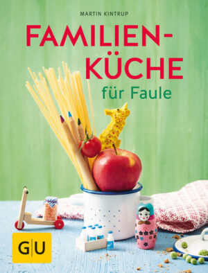 Easy kochen für die Family: Bequeme und schnelle FamilienrezepteIhr neues GU-Kochbuch macht möglich, wonach Sie sich sehnen: faul sein, lecker essen und die Familie glücklich machen. Wir wissen, dass in Ihrem Alltag jede Minute zählt, deshalb setzen wir in „Familienküche für Faule“ auf clevere Zeitspar-Zutaten und Kochmethoden, die fix und vor allem ganz locker-flockig funktionieren. Bequem kochen - mit diesen schlauen und schnellen Familienrezepten kein Problem. Leckere Familienrezepte: Family-Fast-Food für FauleEin modernes Familienleben braucht Rezepte, die Mama und Papa das Leben leichter machen. Essen, das selbst gemacht ist, gesund, abwechslungsreich, im Turbotempo und vollkommen unkompliziert auf dem Teller landet. Familienrezepte also, die kreativ und genial sind. Das können wir! Sehen Sie selbst ... Diese und viele weitere Familienrezepte erwarten Sie im Kochbuch „Familienküche für Faule“: Frühstück und Brunch: No-Knead-Frühstücksbrot, Rührei mit Schinken, Caprese mit Ei und Parmesan, Breakfast-Wraps, Pancake-Towers Ein Topf, ein Wort: Käsespätzle mit Basilikumöl, Würstchengulasch, Cremiges Linsen-Dal, Couscous mit Rahmfilet, Mangoreis mit Hähnchen Ofenhits für Eltern & Kids: Gefüllte Paprika mit Thunfisch, Gratiniertes Senfhähnchen, Carbonara-Auflauf, Zucchinilasagne, Schweinefilet mit Sauerkraut Gemüse-Champions: Maiskolben mit Limettenbutter, Gemüse-Ricotta-Frittata, Küchlein aus der Pfanne, 4 x knackig-frische Salate Family-Fastfood: 4 x tolle Dips zu Wedges, Leberkäseburger, Gefüllte Würstchen, Falafel mit Rote-Bete-Hummus, Nudeln mit Nusspesto Clever kochen für zwei Tage: Kürbis-Maronen-Suppe, Nudeln mit Nusspesto, Gefüllte Crêpes - herzhaft und süß Süßes für die Süßen: Bananenschmarren, Cheesecakes mit Karamell, Apfel-Nugat-Torteletts, Choco-Loco-Eis Familienrezepte für jeden TagFamilienrezepte fürs FrühstückWie Sie superentspannt in den Tag starten? Ganz einfach: Mit Müsli-Variationen, die Sie am Vortag zubereiten und die morgens dann in Minutenschnelle auf dem Tisch stehen. Mit No-Knead-Bread - einem Brot, das nicht geknetet werden muss, sondern bloß über Nacht geht. Mit schnellen Sandwiches, Ruck-zuck-Rühreiern und Easy-Peasy-Pancakes! Familienrezepte fürs MittagessenDie One-Pot-Küche ist ein Konzept, das wie gemacht ist fürs Familienleben. Das Prinzip ist so praktisch wie schnell: Alles wird in einem Topf gemacht - fertig! So zu kochen, spart Zeit beim Zubereiten UND beim Abwaschen. Denn ein Topf ... ach, der spült sich ja fast von alleine. In unter 30 Minuten entsteht Genießer-Essen wie „Käsespätzle mit Basilikumöl“, beliebte Kinder-Klassiker wie „Würstchengulasch“ oder Exotisches wie „Rindfleisch süßsauer“. Familienrezepte fürs AbendessenHier lautet das Motto „Ab ins Rohr“! Alles, was geradewegs aus dem Backofen auf den Tisch kommt, macht das Kochen extra-simpel. Schließlich ist kaum etwas zu tun. Ofenhits für die Kleinen (und für die Großen selbstverständlich auch) sind Pizza, Aufläufe und Lasagne. Aus dem Ofen lassen sich außerdem Gerichte wie „Schweinefilet mit Sauerkraut“ oder „Ofenlachs mit Blumenkohl“ zaubern. Wem läuft jetzt nicht das Wasser im Mund zusammen? Schnelle, gesunde Familienrezepte: So lieben Kinder ihr GemüseEin Teller voller Vitamine sorgt bei Ihnen meist für Meckereien am Essenstisch? Sätze wie „Mama, den Brokkoli mag ich nicht!“ bekommen Sie öfter zu hören? Machen Sie sich nichts daraus: Bekanntschaft mit kleinen Vitamin-Muffeln haben viele Eltern gemacht. Manchmal müssen Mama und Papa eben tief in die Trickkiste greifen, um dem Nachwuchs das Gemüse schmackhaft zu machen. Welche Tricks wir meinen? Unsere Rezepte natürlich! Zum Beispiel die „Gemüse-Ricotta-Frittata“ - da fällt nicht einmal auf, dass sie randvoll mit lauter Gesundmachern ist. Familienrezepte: Wochenplan macht das Leben leichterSie sind kein Spontan-Einkäufer, sondern möchten lieber gut vorbereitet sein? Wer sich einen Wochenplan erstellen möchte, wird sich über unsere vorbereiteten Einkaufszettel freuen - dank ihnen ist Ihr kompletter Wocheneinkauf schnell erledigt. Außerdem verraten wir, welche Küchenhelfer Ihnen die Alltagsplanung vereinfachen. Vergessen Sie nicht, ab und zu Seelenfutter für die Familie einzuplanen. Stehen Fischsticks oder Chickennuggets auf dem Programm, sorgt das für Freudensprünge. Naschkatzen werden „Bananenschmarren“ und „Erdbeer-Holunder-Eisbecher“ lieben! All diese und viele weitere Familienrezepte finden Sie in „Familienküche für Faule“.